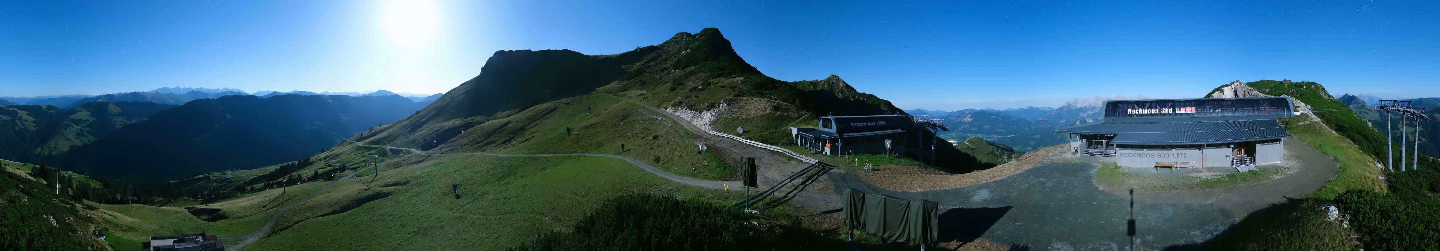Archiv Foto Webcam Bergstation des Reckmoos-Sessellifts