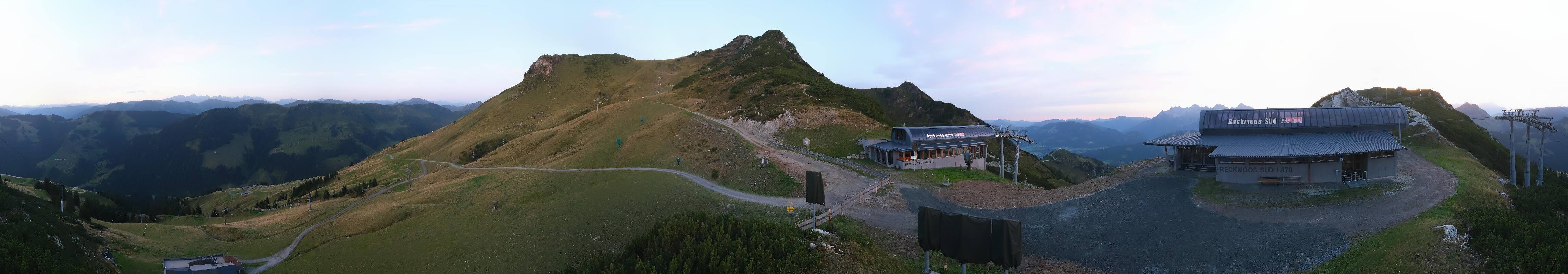 Archiv Foto Webcam Bergstation des Reckmoos-Sessellifts