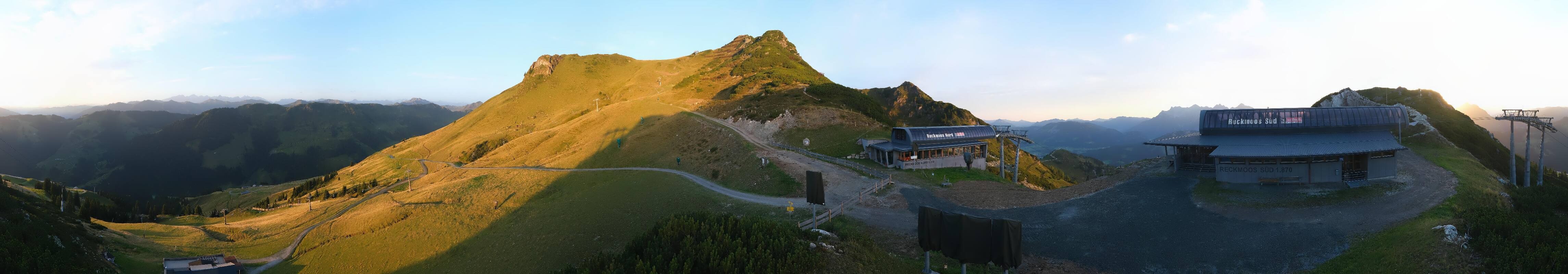 Archiv Foto Webcam Bergstation des Reckmoos-Sessellifts