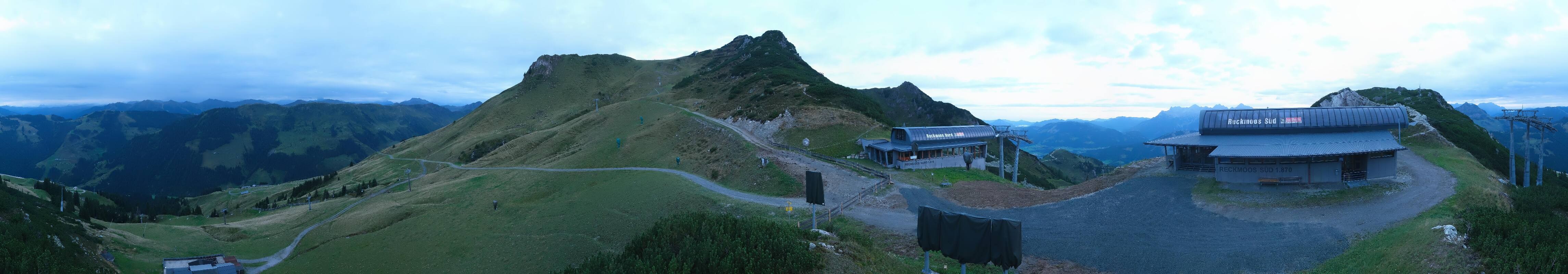 Archiv Foto Webcam Bergstation des Reckmoos-Sessellifts
