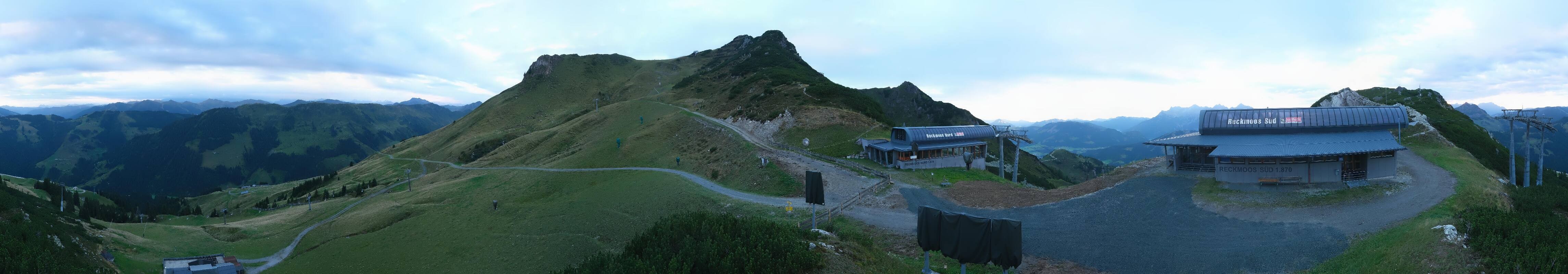 Archiv Foto Webcam Bergstation des Reckmoos-Sessellifts