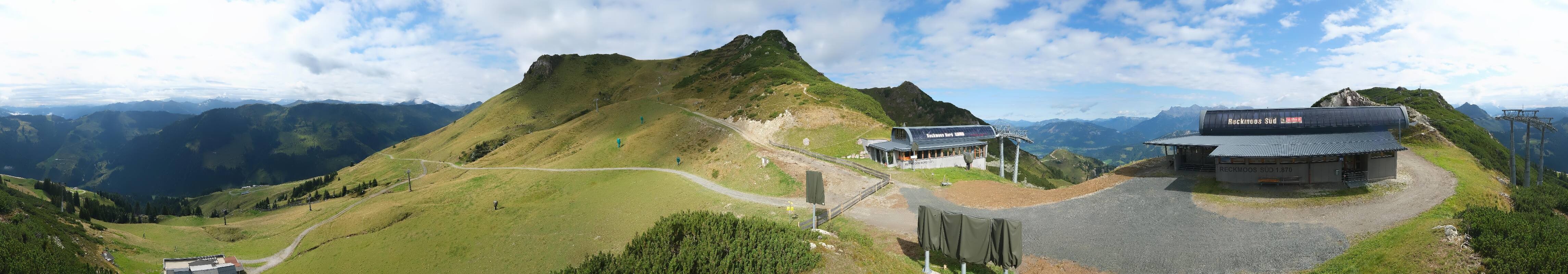 Archiv Foto Webcam Bergstation des Reckmoos-Sessellifts