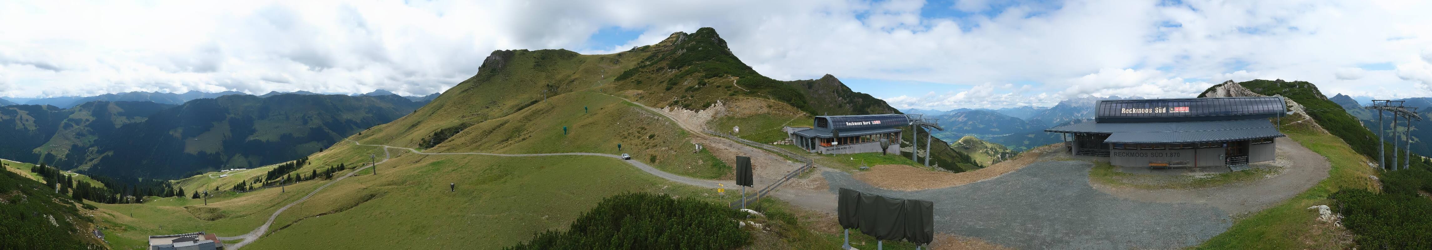 Archiv Foto Webcam Bergstation des Reckmoos-Sessellifts