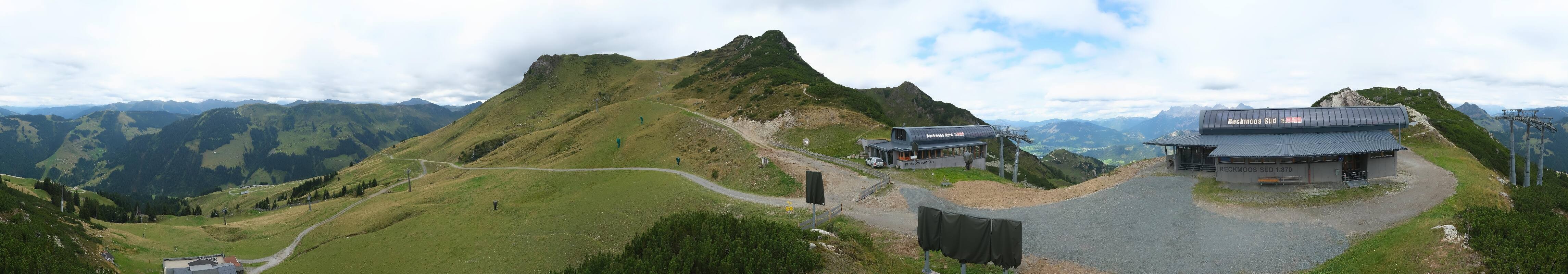 Archiv Foto Webcam Bergstation des Reckmoos-Sessellifts