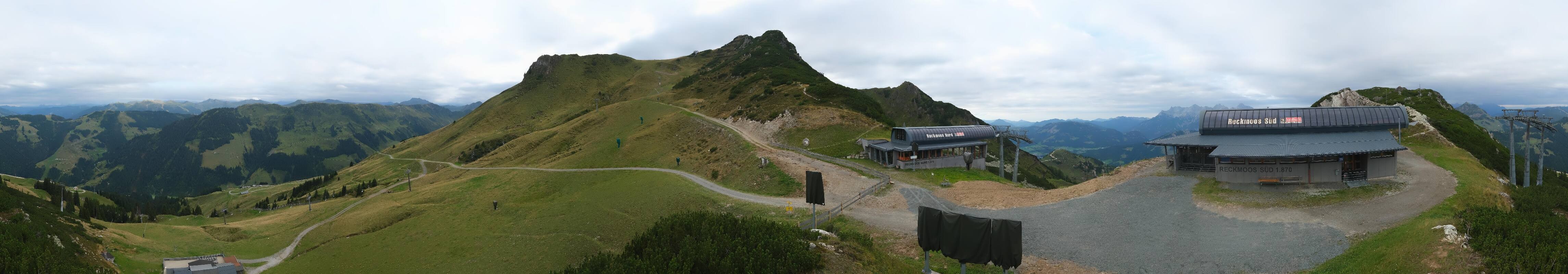 Archiv Foto Webcam Bergstation des Reckmoos-Sessellifts