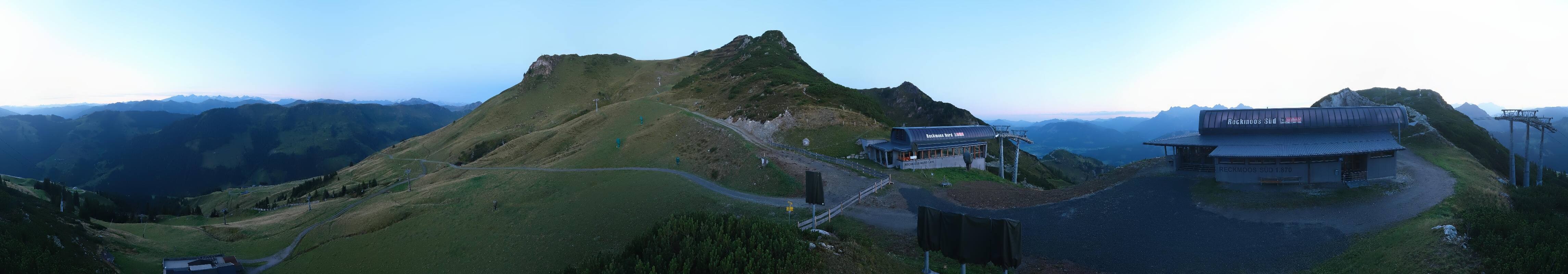 Archiv Foto Webcam Bergstation des Reckmoos-Sessellifts