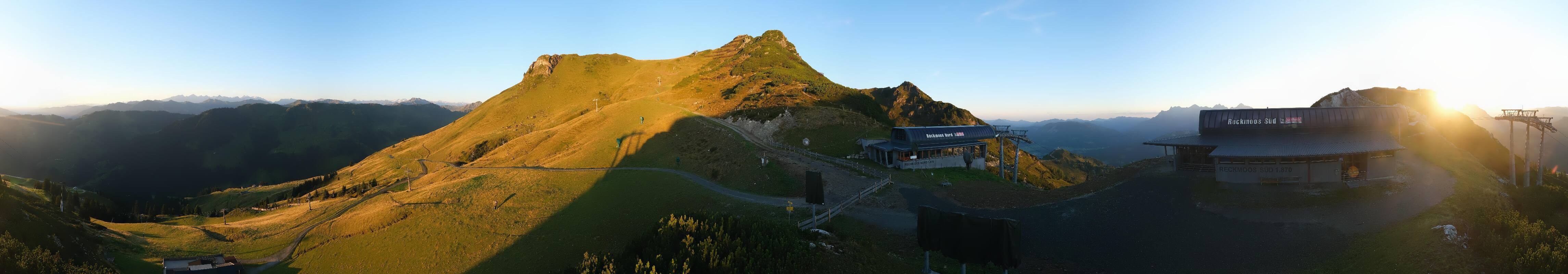 Archiv Foto Webcam Bergstation des Reckmoos-Sessellifts