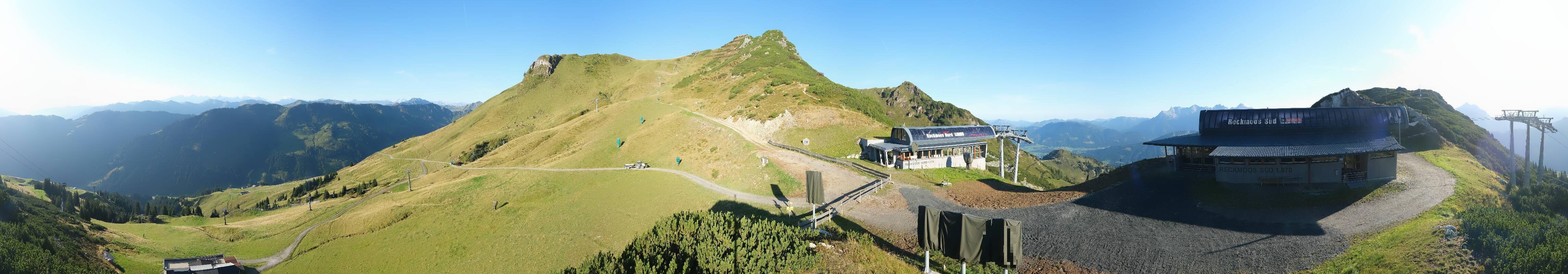 Archiv Foto Webcam Bergstation des Reckmoos-Sessellifts