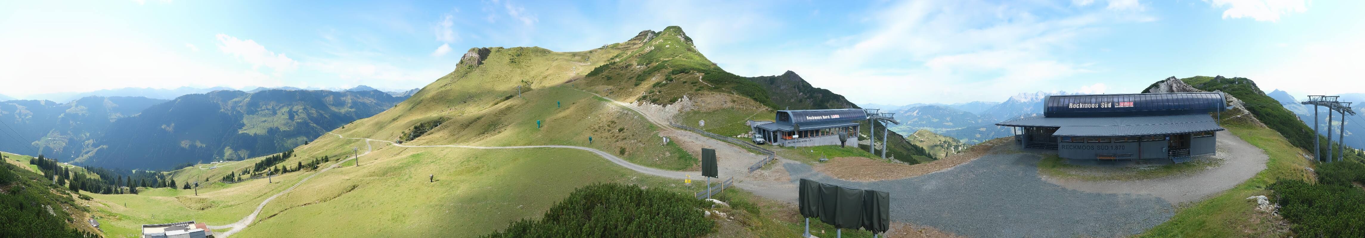 Archiv Foto Webcam Bergstation des Reckmoos-Sessellifts