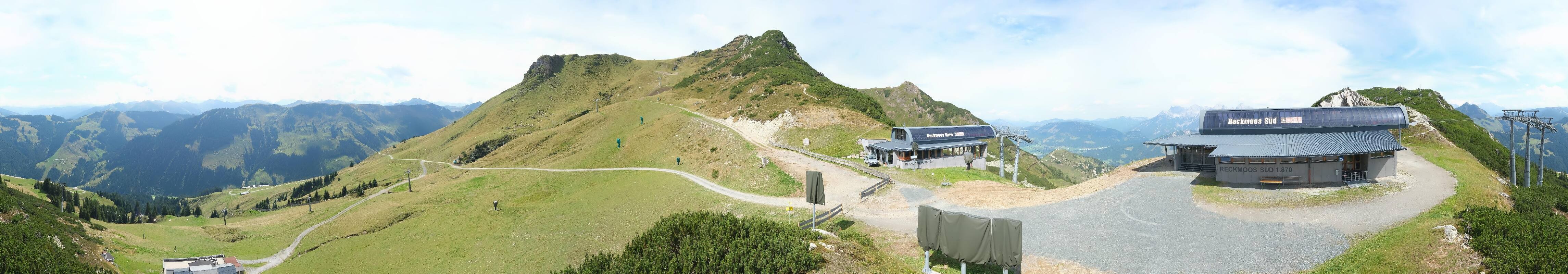 Archiv Foto Webcam Bergstation des Reckmoos-Sessellifts