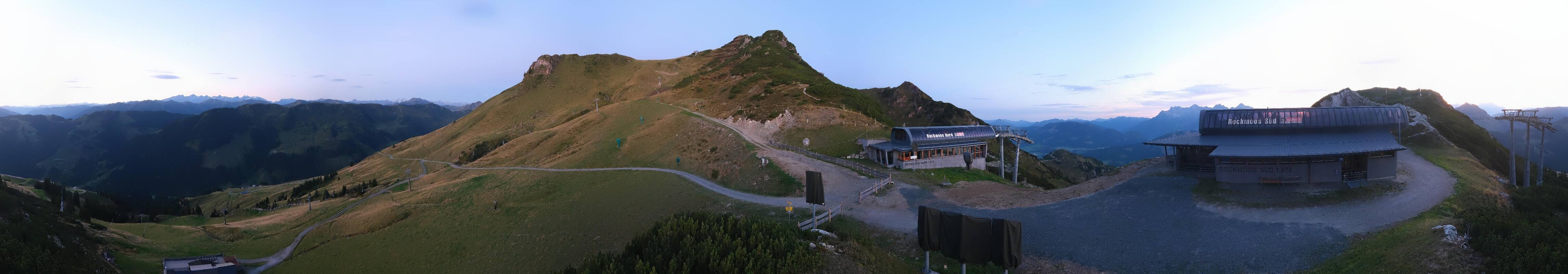 Archiv Foto Webcam Bergstation des Reckmoos-Sessellifts
