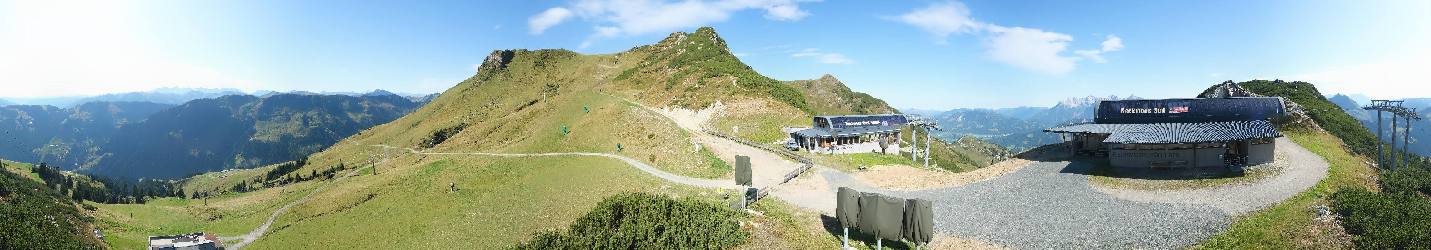 Archiv Foto Webcam Bergstation des Reckmoos-Sessellifts