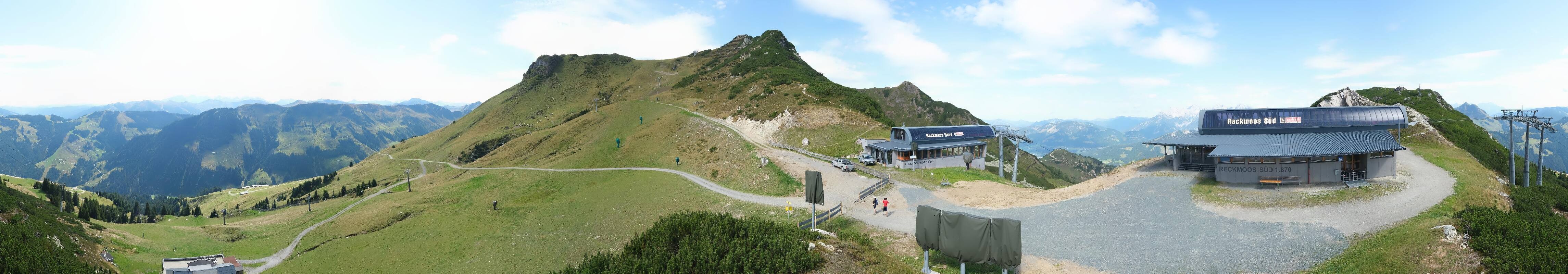 Archiv Foto Webcam Bergstation des Reckmoos-Sessellifts