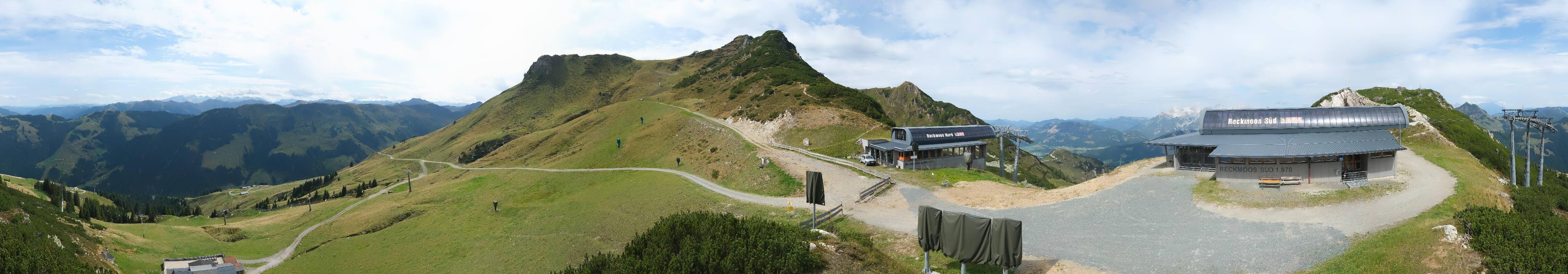 Archiv Foto Webcam Bergstation des Reckmoos-Sessellifts
