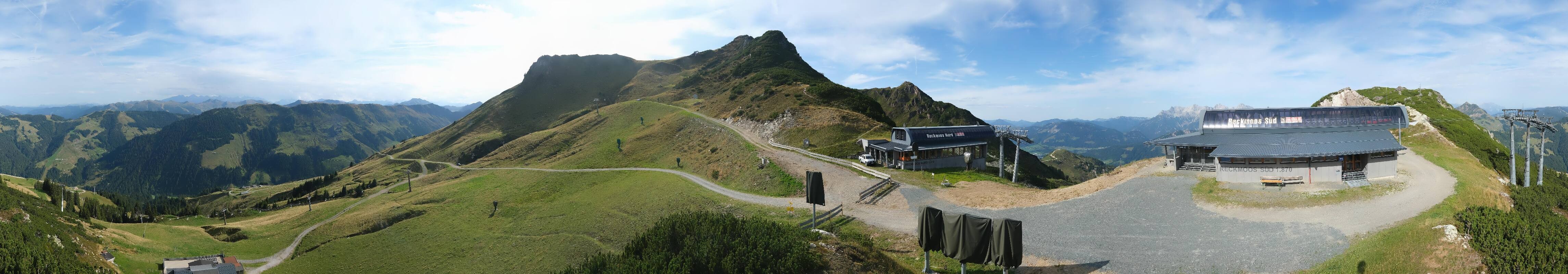 Archiv Foto Webcam Bergstation des Reckmoos-Sessellifts