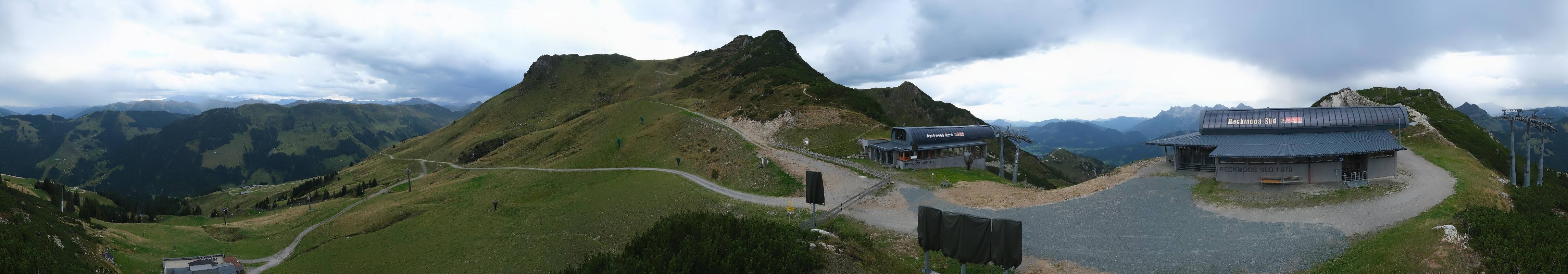 Archiv Foto Webcam Bergstation des Reckmoos-Sessellifts