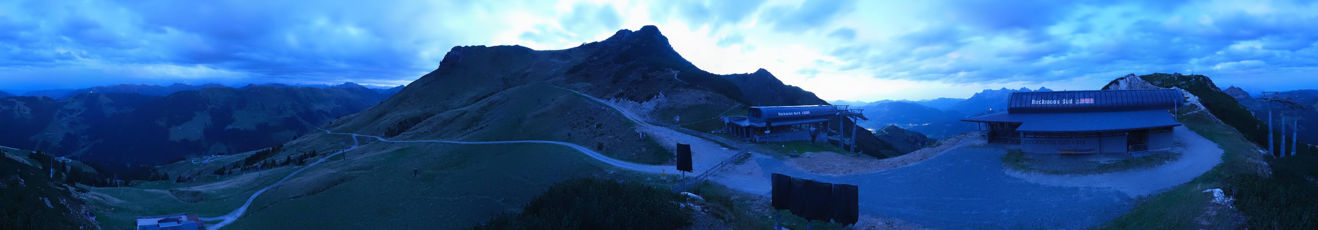 Archiv Foto Webcam Bergstation des Reckmoos-Sessellifts