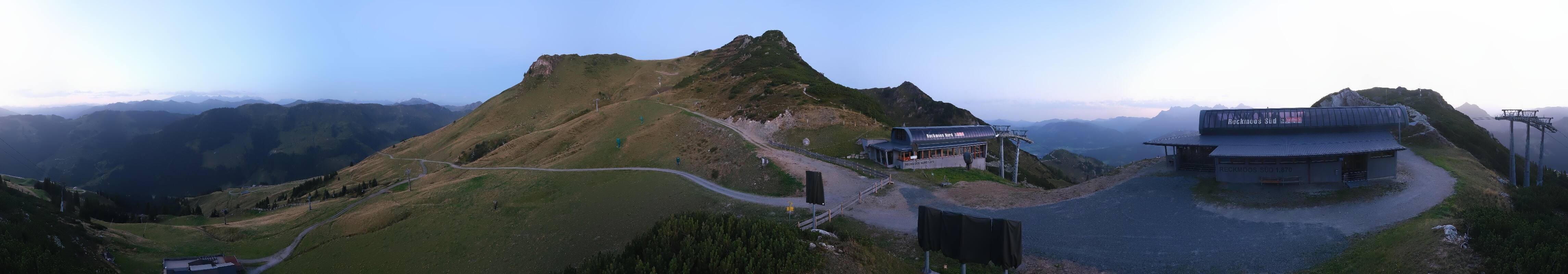 Archiv Foto Webcam Bergstation des Reckmoos-Sessellifts