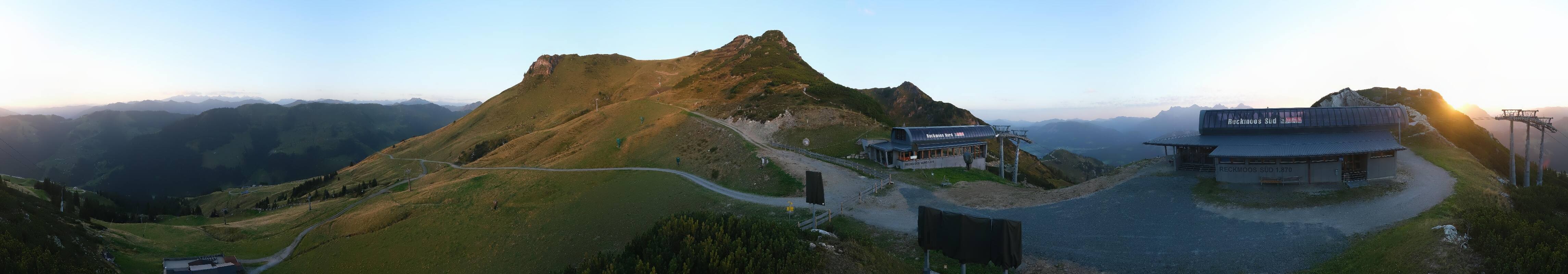Archiv Foto Webcam Bergstation des Reckmoos-Sessellifts