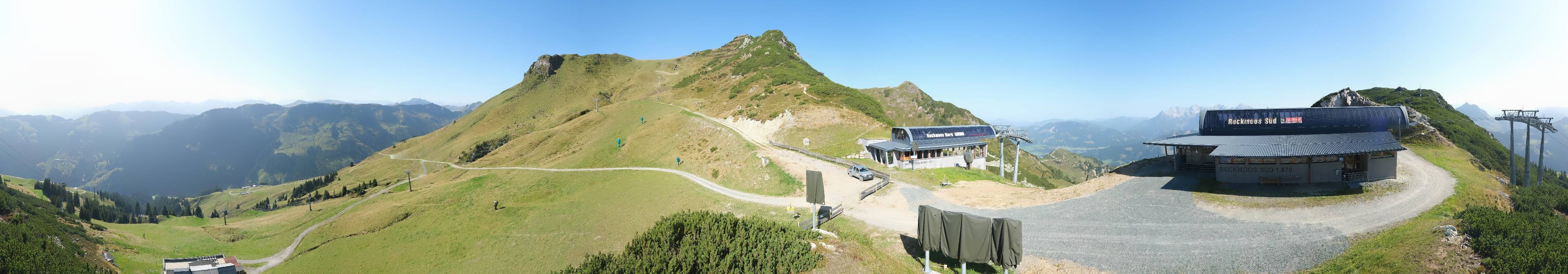Archiv Foto Webcam Bergstation des Reckmoos-Sessellifts