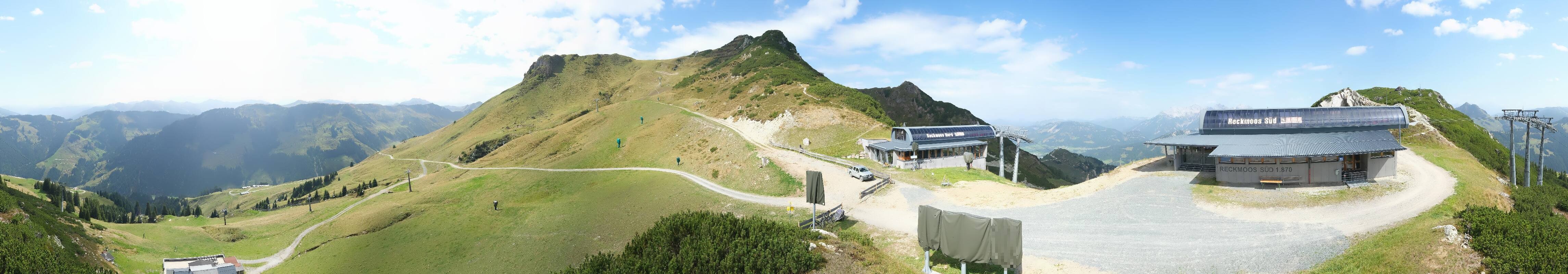 Archiv Foto Webcam Bergstation des Reckmoos-Sessellifts