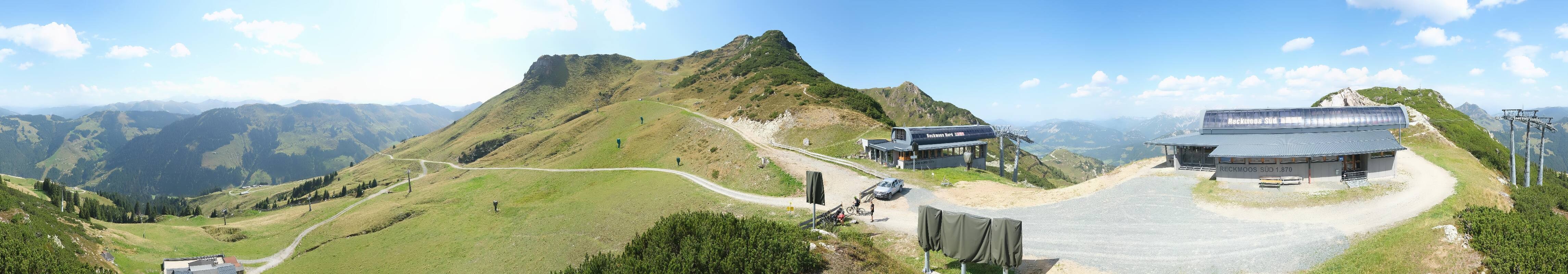 Archiv Foto Webcam Bergstation des Reckmoos-Sessellifts
