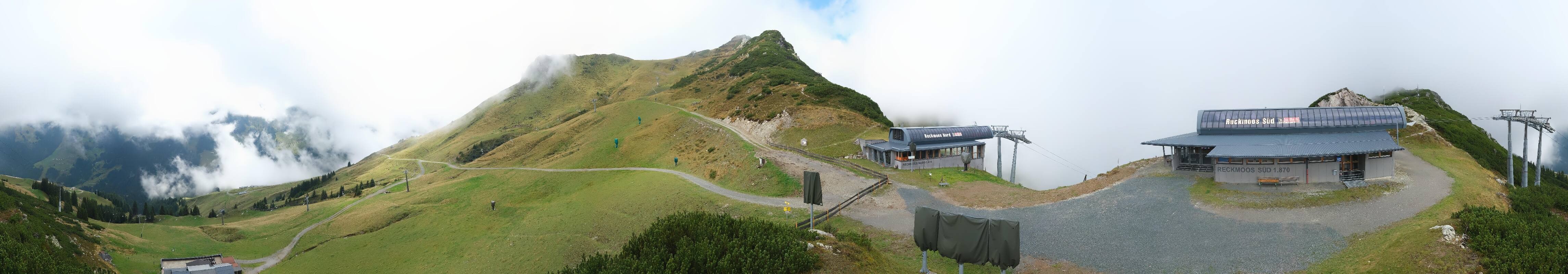 Archiv Foto Webcam Bergstation des Reckmoos-Sessellifts