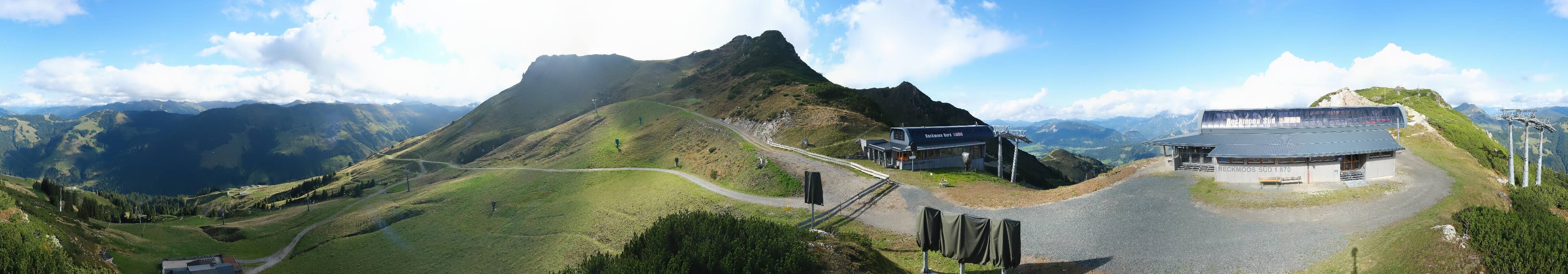 Archiv Foto Webcam Bergstation des Reckmoos-Sessellifts