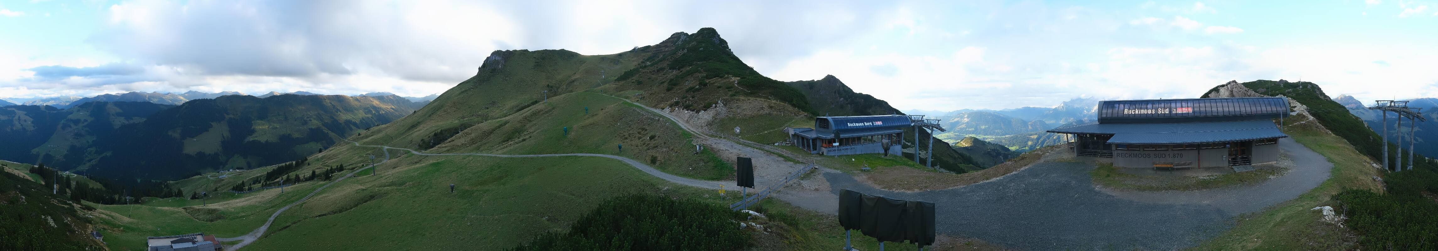 Archiv Foto Webcam Bergstation des Reckmoos-Sessellifts