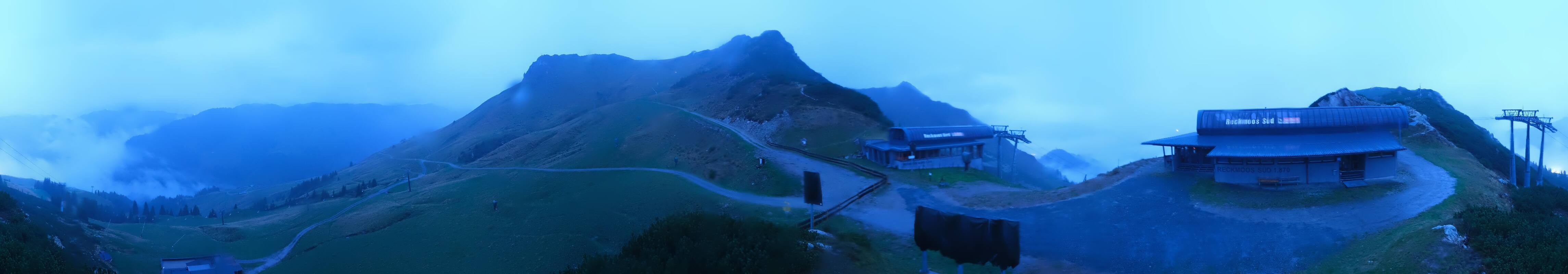 Archiv Foto Webcam Bergstation des Reckmoos-Sessellifts