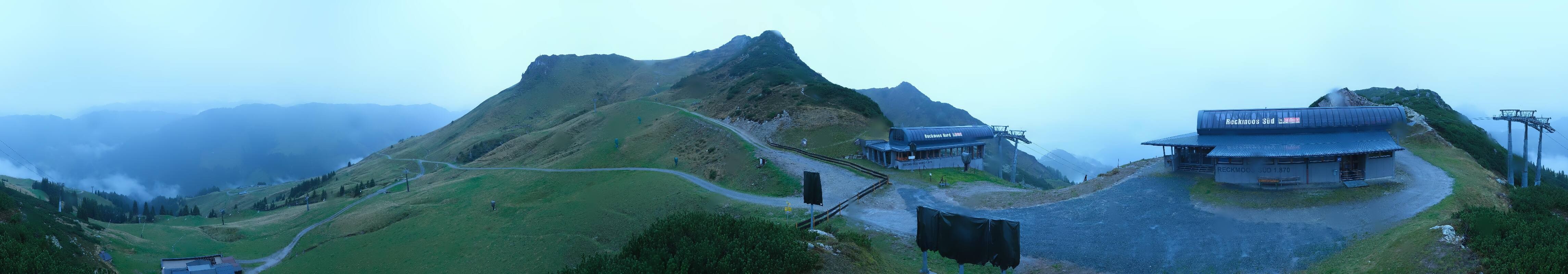 Archiv Foto Webcam Bergstation des Reckmoos-Sessellifts
