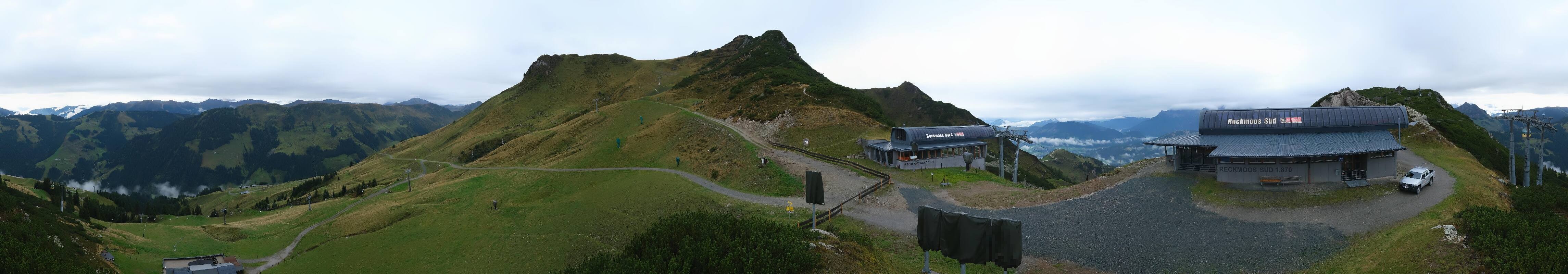 Archiv Foto Webcam Bergstation des Reckmoos-Sessellifts