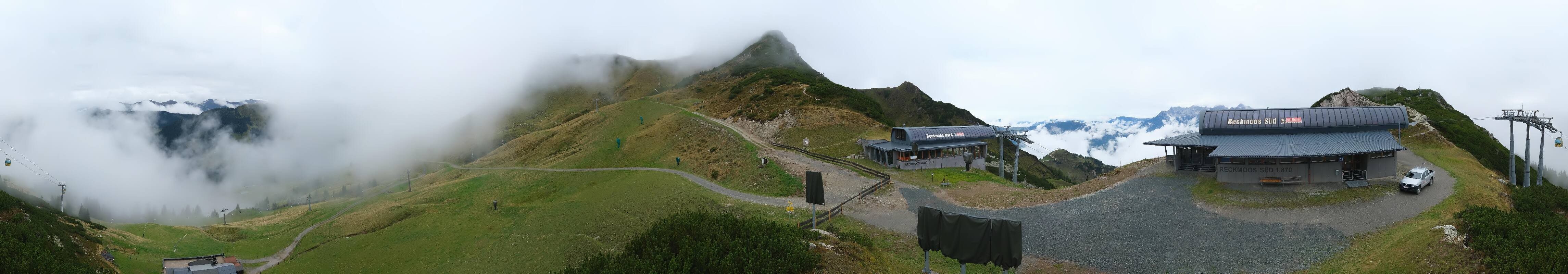 Archiv Foto Webcam Bergstation des Reckmoos-Sessellifts