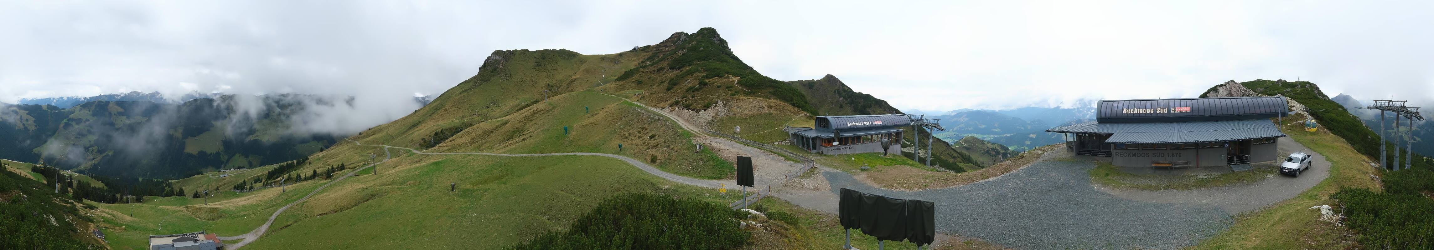 Archiv Foto Webcam Bergstation des Reckmoos-Sessellifts