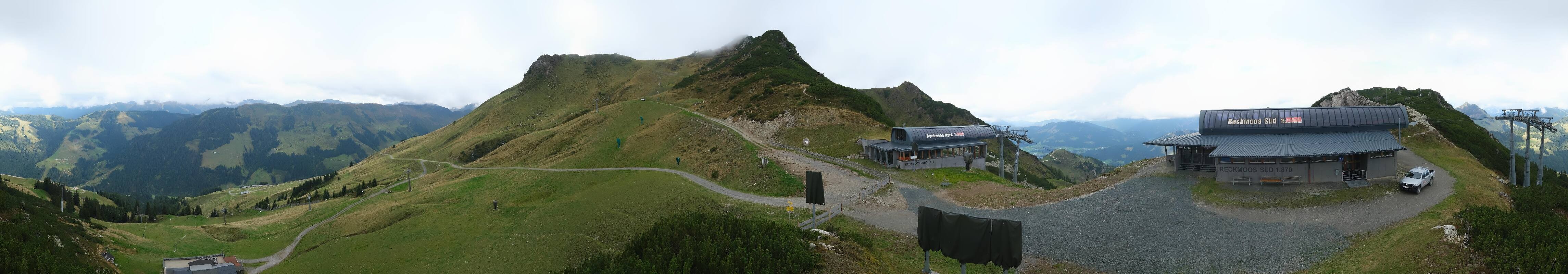 Archiv Foto Webcam Bergstation des Reckmoos-Sessellifts