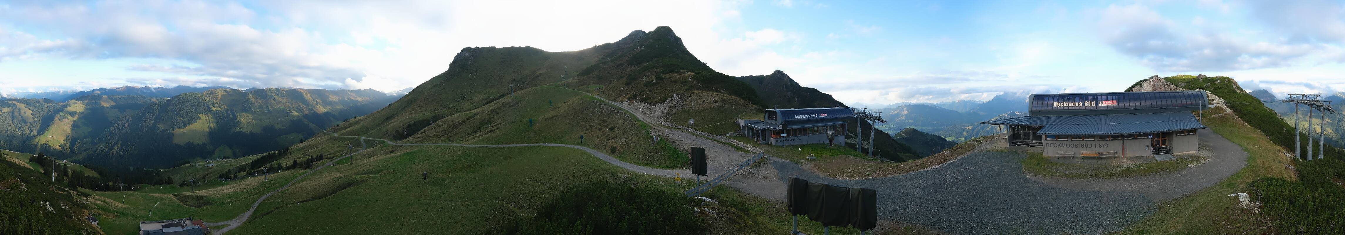 Archiv Foto Webcam Bergstation des Reckmoos-Sessellifts