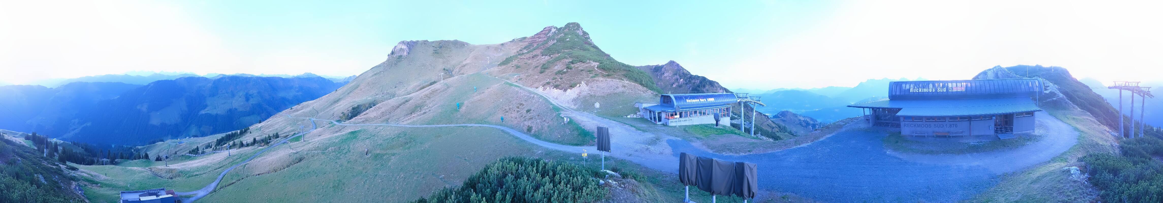 Archiv Foto Webcam Bergstation des Reckmoos-Sessellifts