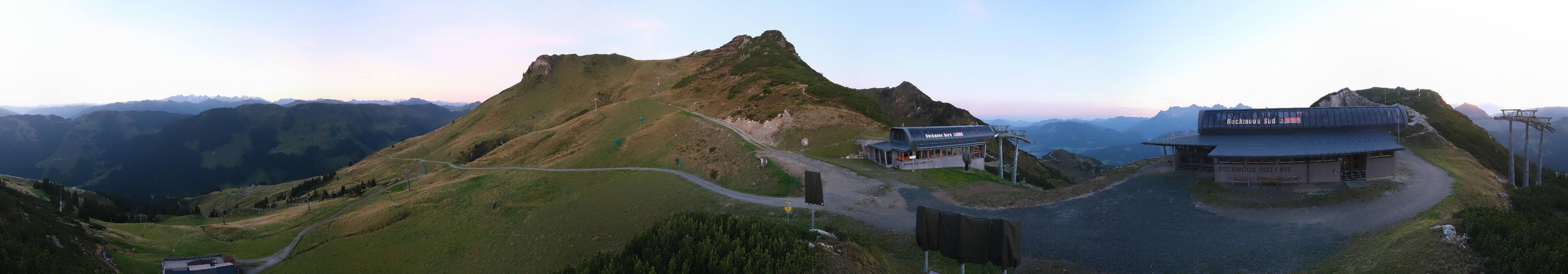 Archiv Foto Webcam Bergstation des Reckmoos-Sessellifts
