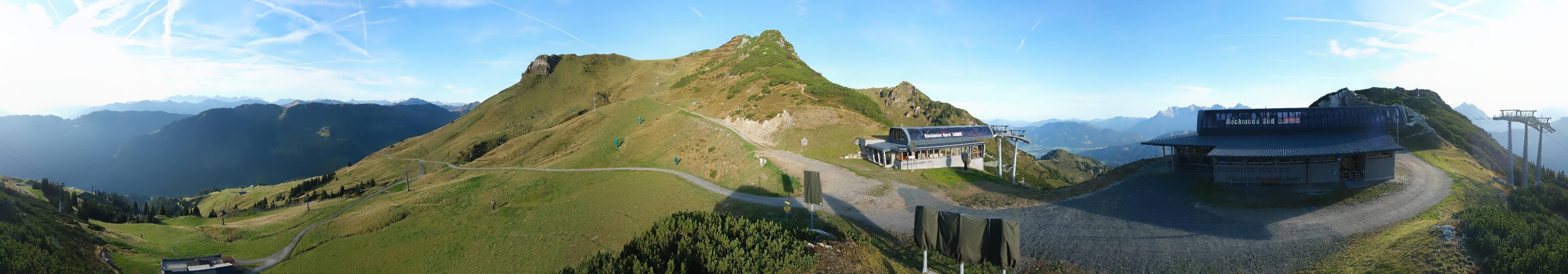 Archiv Foto Webcam Bergstation des Reckmoos-Sessellifts