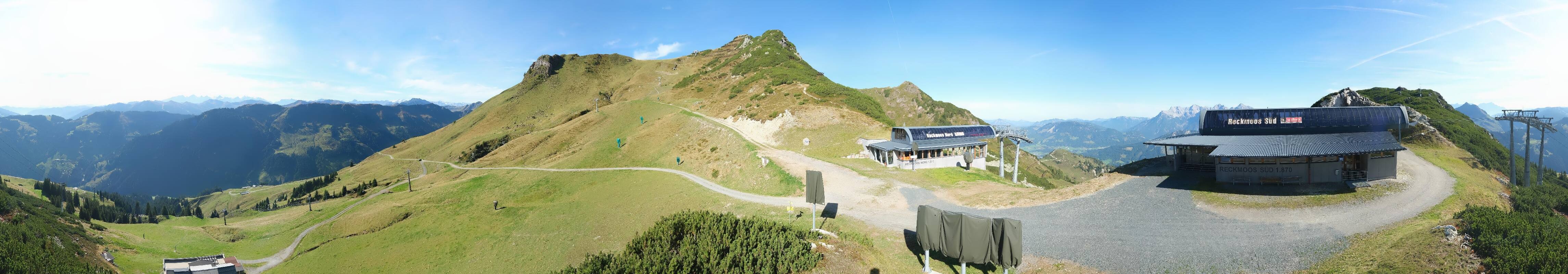 Archiv Foto Webcam Bergstation des Reckmoos-Sessellifts