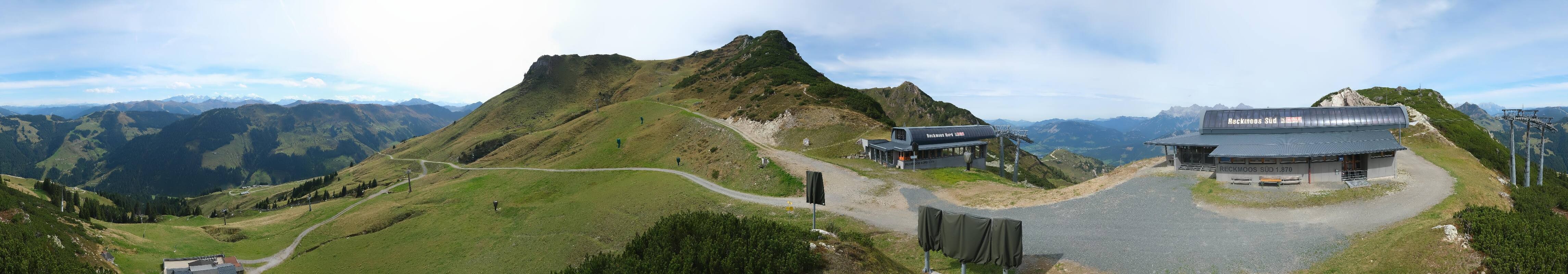 Archiv Foto Webcam Bergstation des Reckmoos-Sessellifts