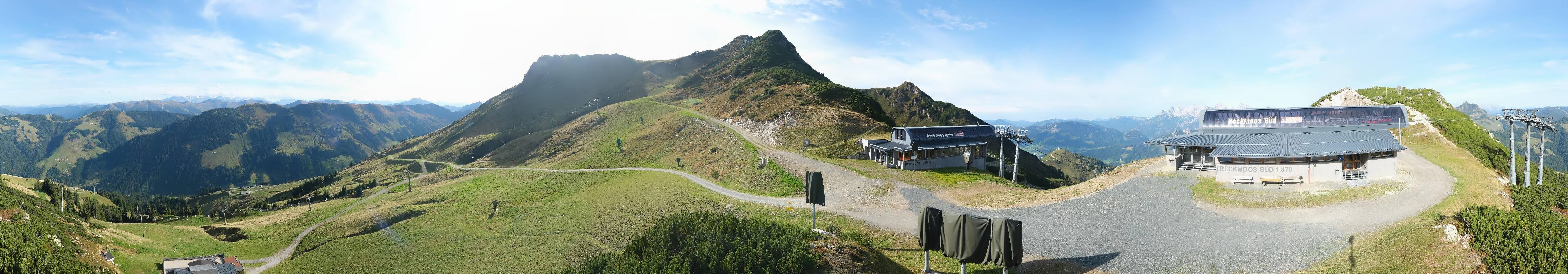 Archiv Foto Webcam Bergstation des Reckmoos-Sessellifts