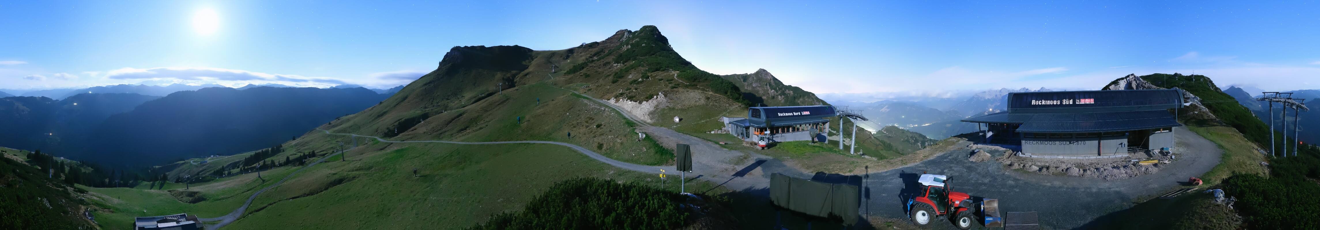 Archiv Foto Webcam Bergstation des Reckmoos-Sessellifts