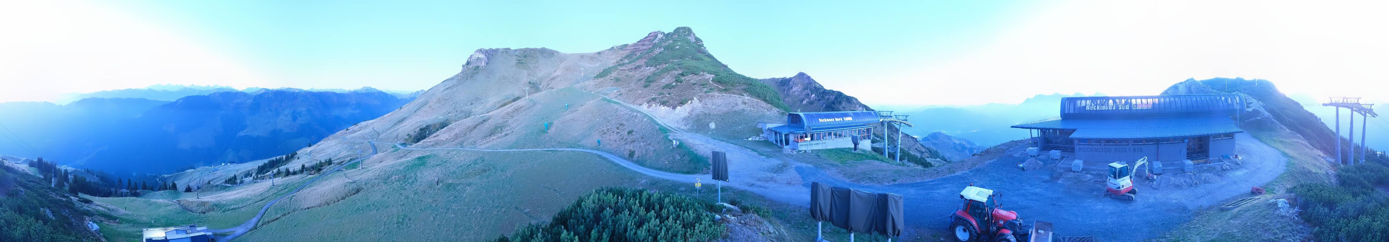 Archiv Foto Webcam Bergstation des Reckmoos-Sessellifts