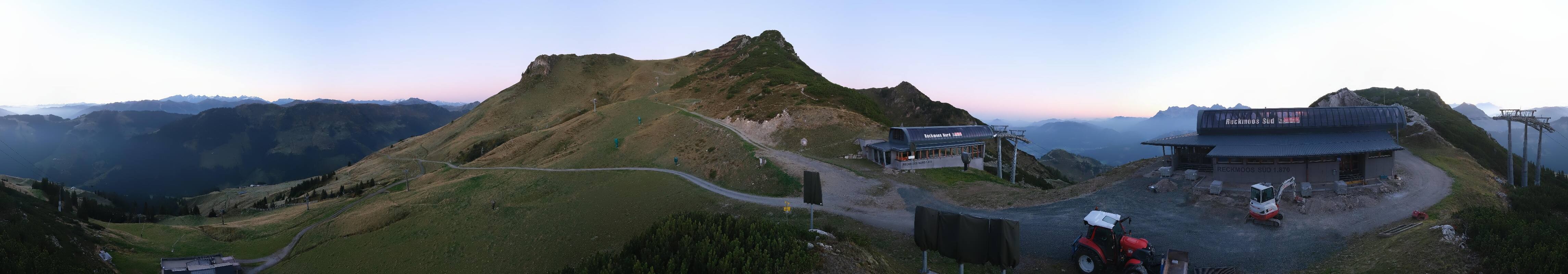 Archiv Foto Webcam Bergstation des Reckmoos-Sessellifts