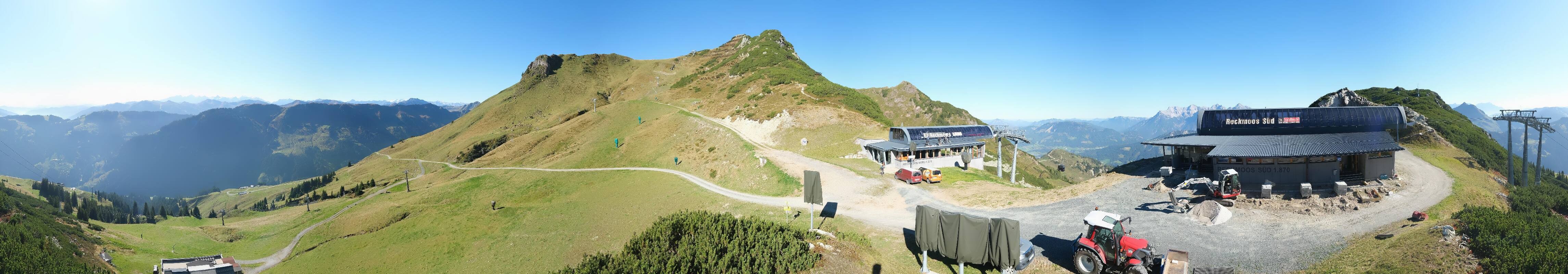 Archiv Foto Webcam Bergstation des Reckmoos-Sessellifts