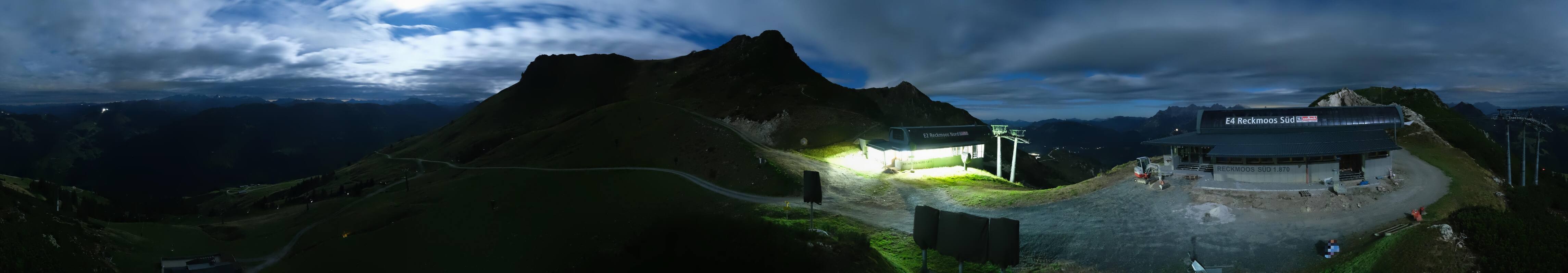 Archiv Foto Webcam Bergstation des Reckmoos-Sessellifts