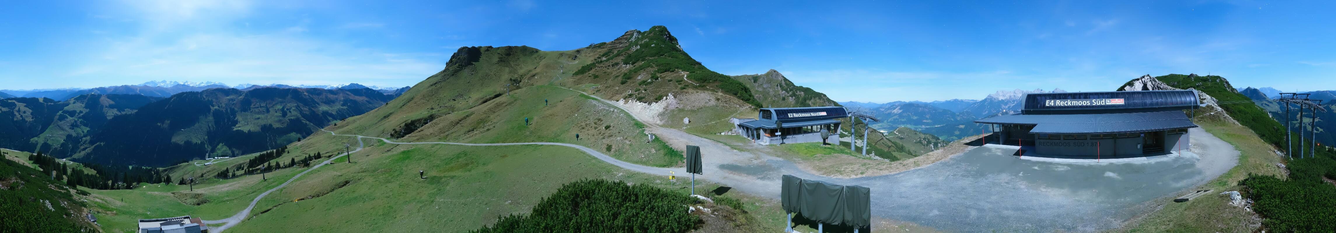 Archiv Foto Webcam Bergstation des Reckmoos-Sessellifts