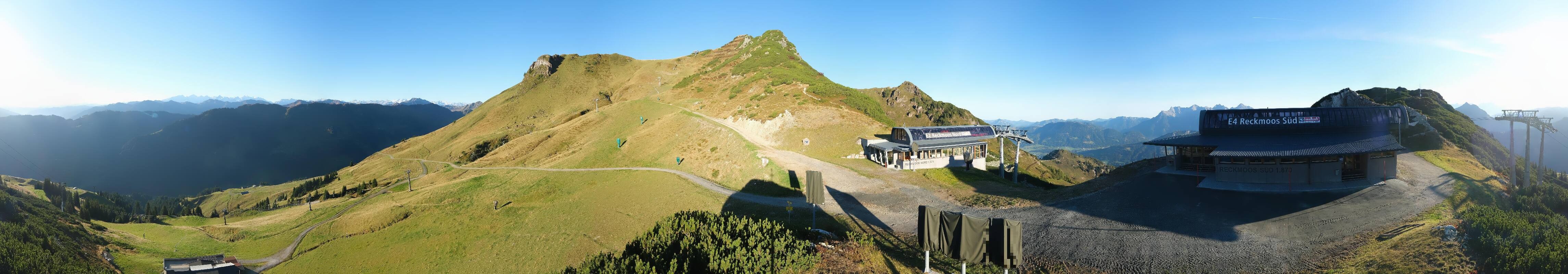 Archiv Foto Webcam Bergstation des Reckmoos-Sessellifts