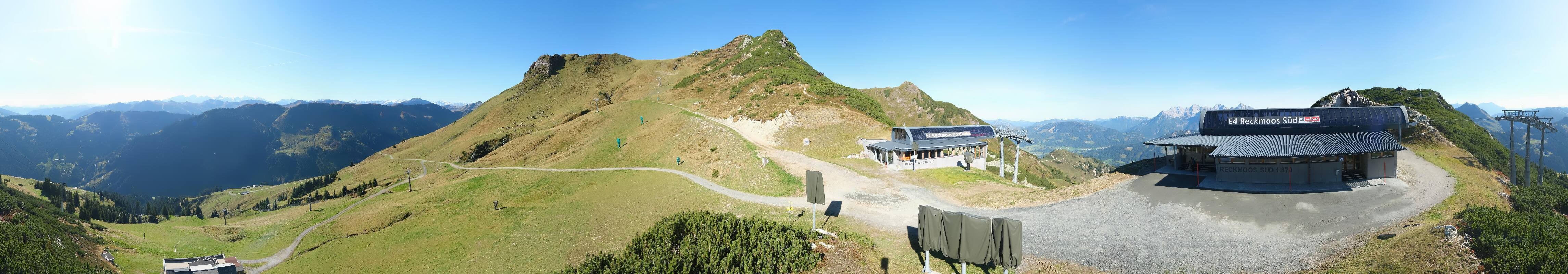 Archiv Foto Webcam Bergstation des Reckmoos-Sessellifts